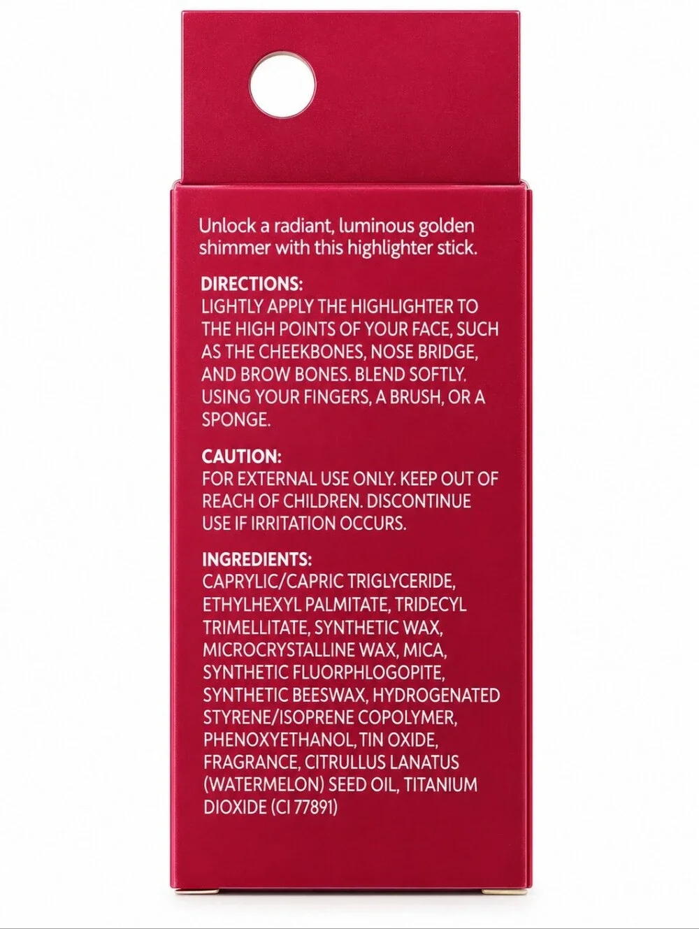 Glow Up Highlighting Stick with Watermelon Extract 0.21 OZ